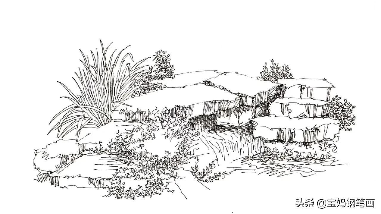 怎样在石头上画出简单好看的画,如何画出石头的质感