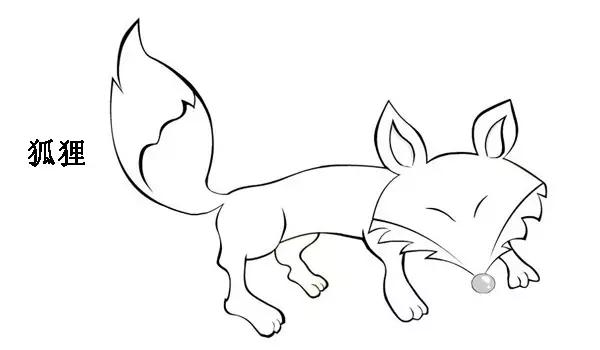 幼儿简笔画入门100个动物简笔画,儿童简笔画大全可爱小动物简笔画
