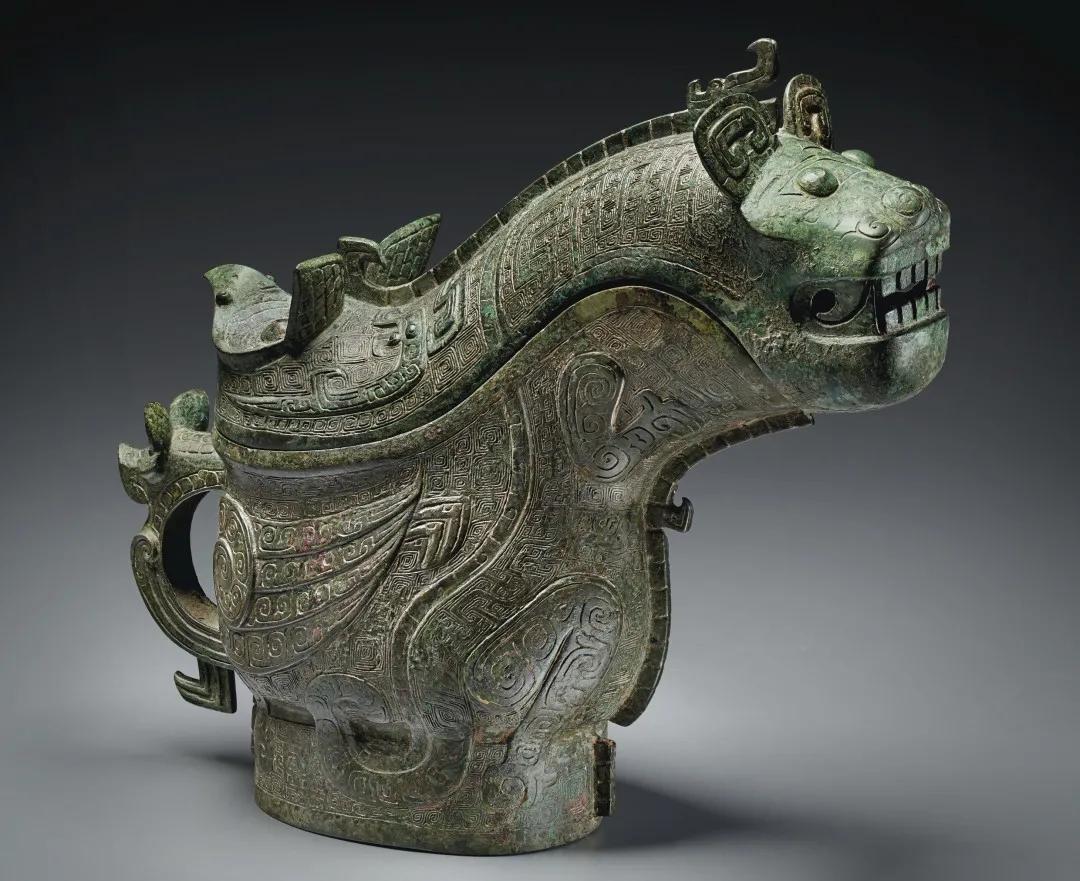 商代鸟兽纹觥,纽约战报