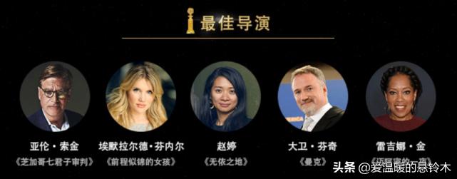 第78届金球奖公布提名，网飞领跑，中国导演赵婷影片获四项提名