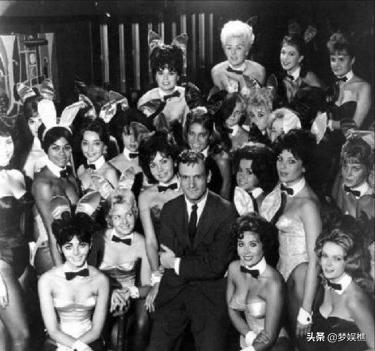 休海夫纳是人生赢家吗,休海夫纳与第一任妻子合影