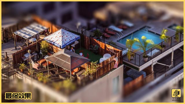 移轴镜头全部效果,后期怎么做移轴镜头