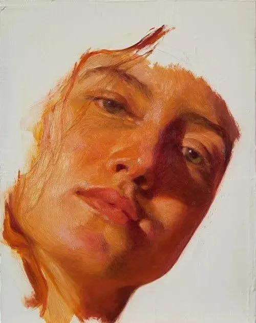 半成品看上去也如此精彩：美国画家路易斯的肖像作品