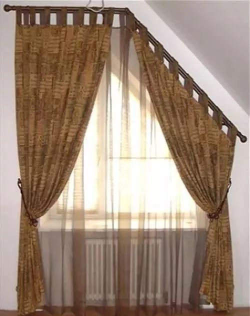 别墅窗帘的款式图片,别墅窗帘100个新款