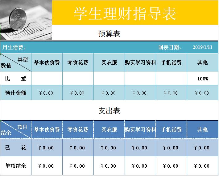 21个excel财务报表模板,500套excel可视化图表模板