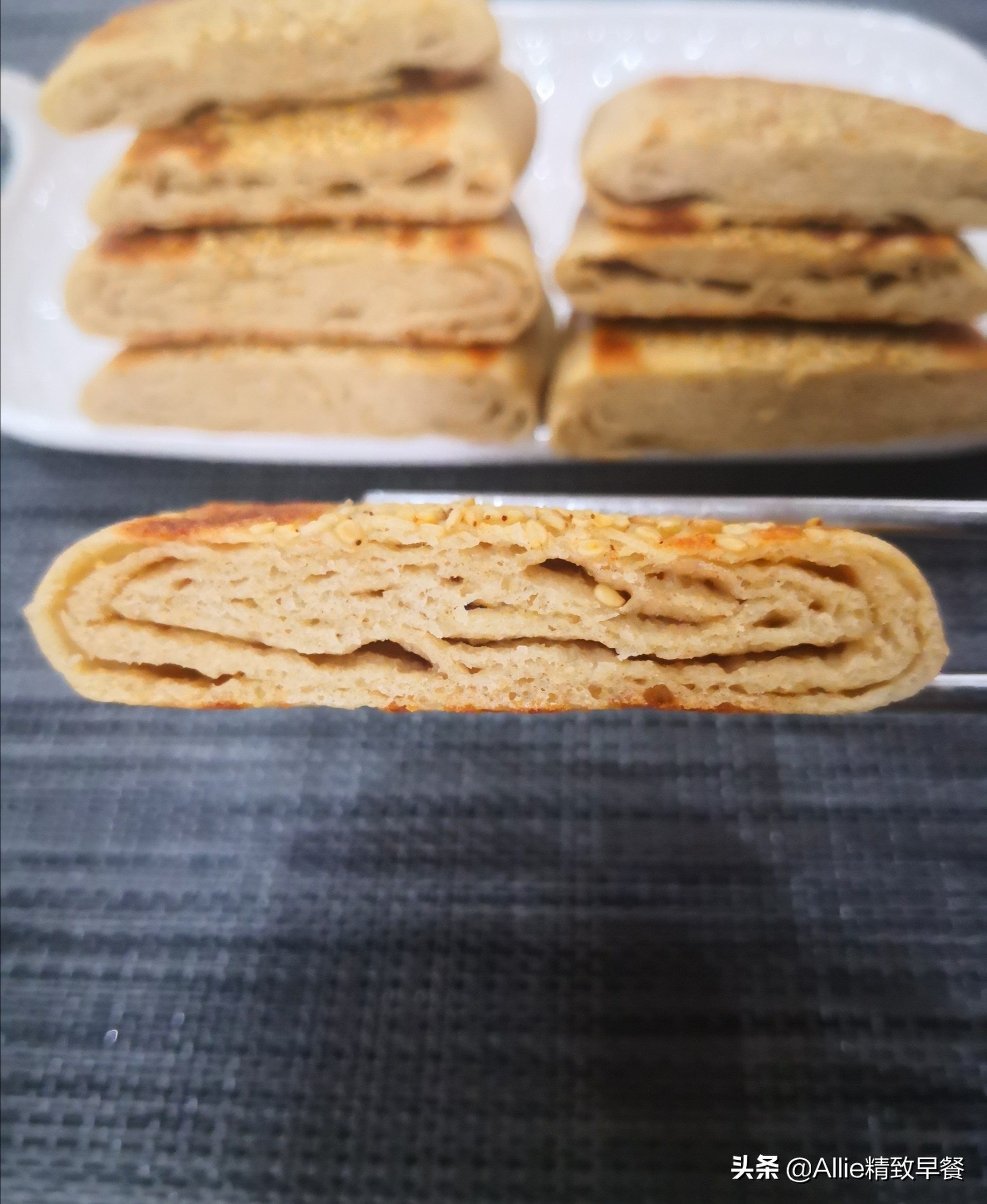 酥酥烧饼正宗做法,五香酥烧饼做法大全