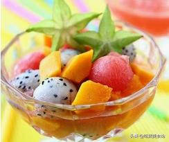 小学生自制水果捞简单好吃,学做水果捞小店手工详细教程