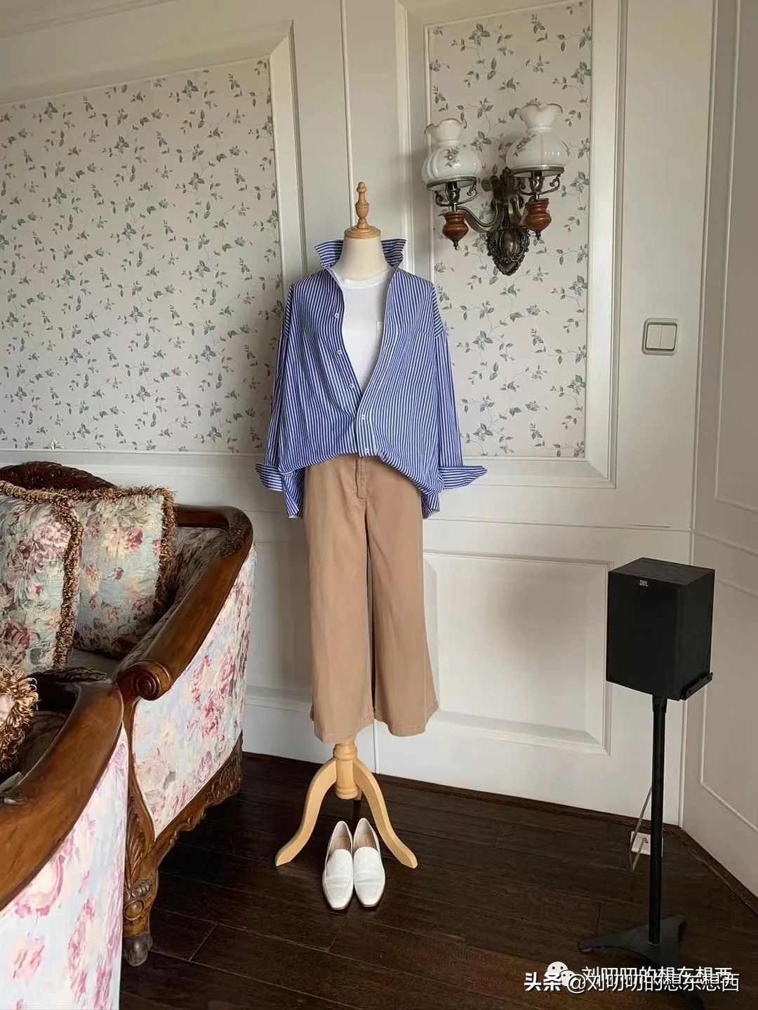 清新亮丽的穿搭,清新蓝穿搭