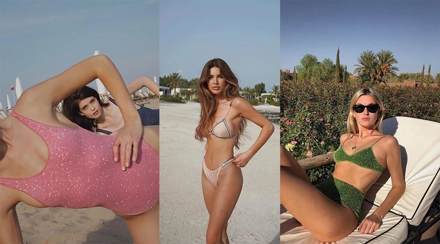 芭莎泳装秀,时尚芭莎90秒时装