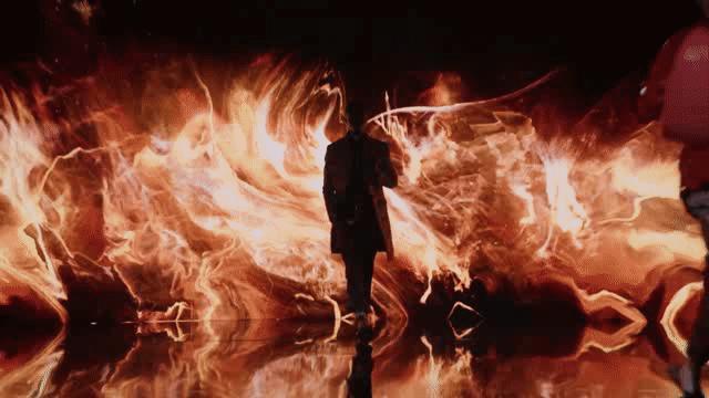 dior杨颖星空裙,dior星空大秀