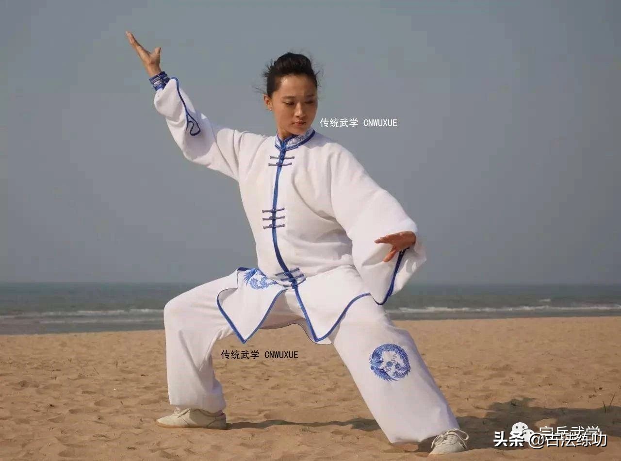 太极胯开合练习,太极开合站