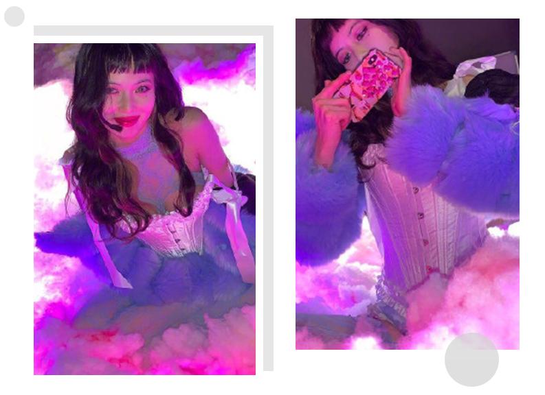 袖套毛衣时尚,最近很火的袖套毛衣蓝色