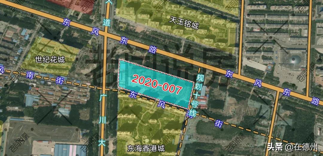 德州城区五块地块出让,德州城区2宗地块出让