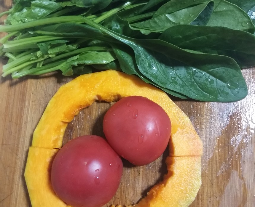 口感好有嚼劲的面条,蔬菜面条味道好