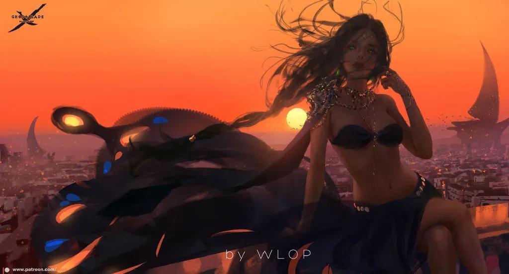 原画师wlop,wlop画师最新作品