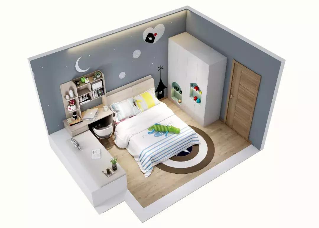 好看不贵的北欧风,北欧轻奢风装修三室两厅87平米