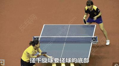 搓球时回的上旋球的基本方法,上旋球直拍搓球的正确方法和忌讳