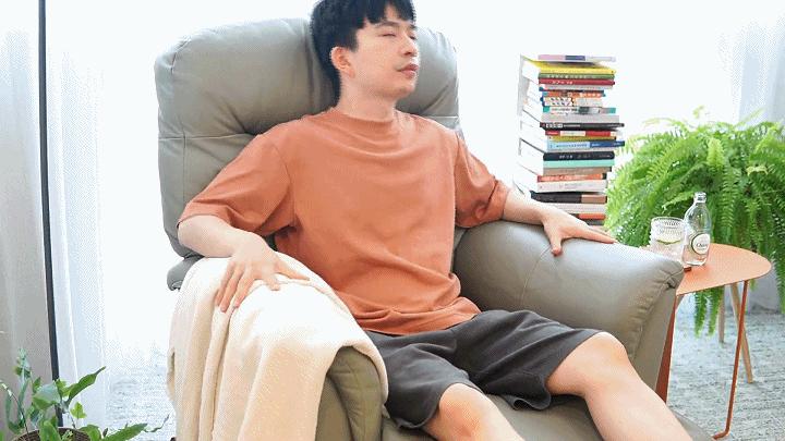 休闲阳台升级,好坐感才是王道:LAZBOY乐至宝功能沙发躺平体验