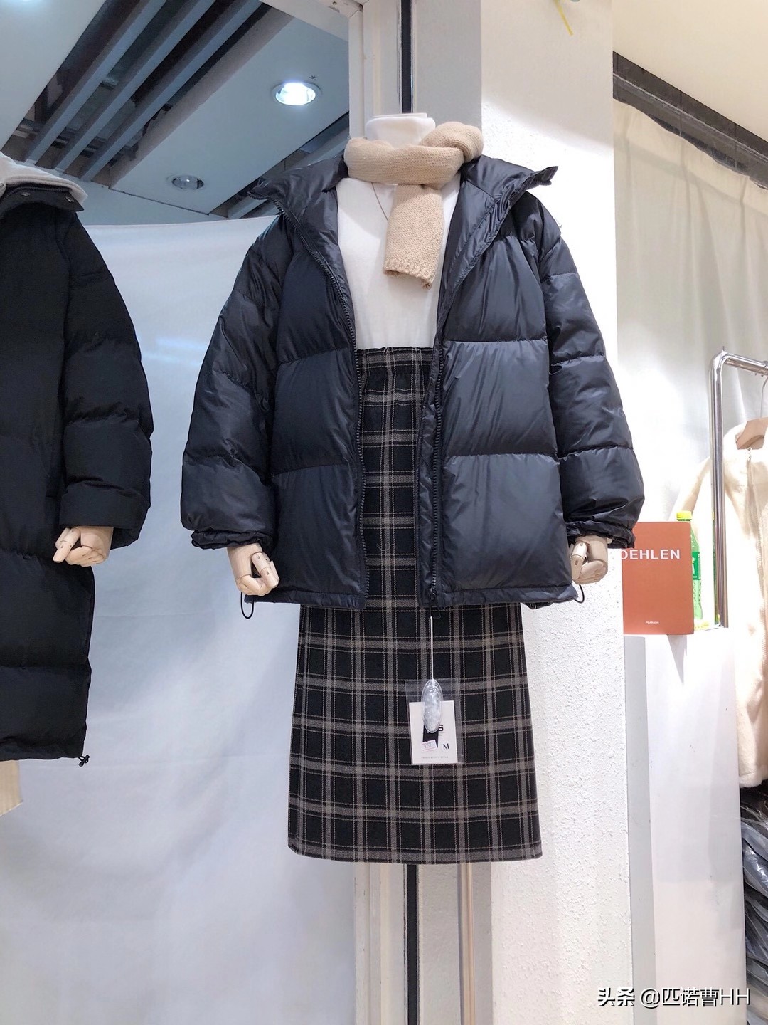 冬季穿搭韩系羽绒服短款,时尚洋气百搭减龄保暖棉服