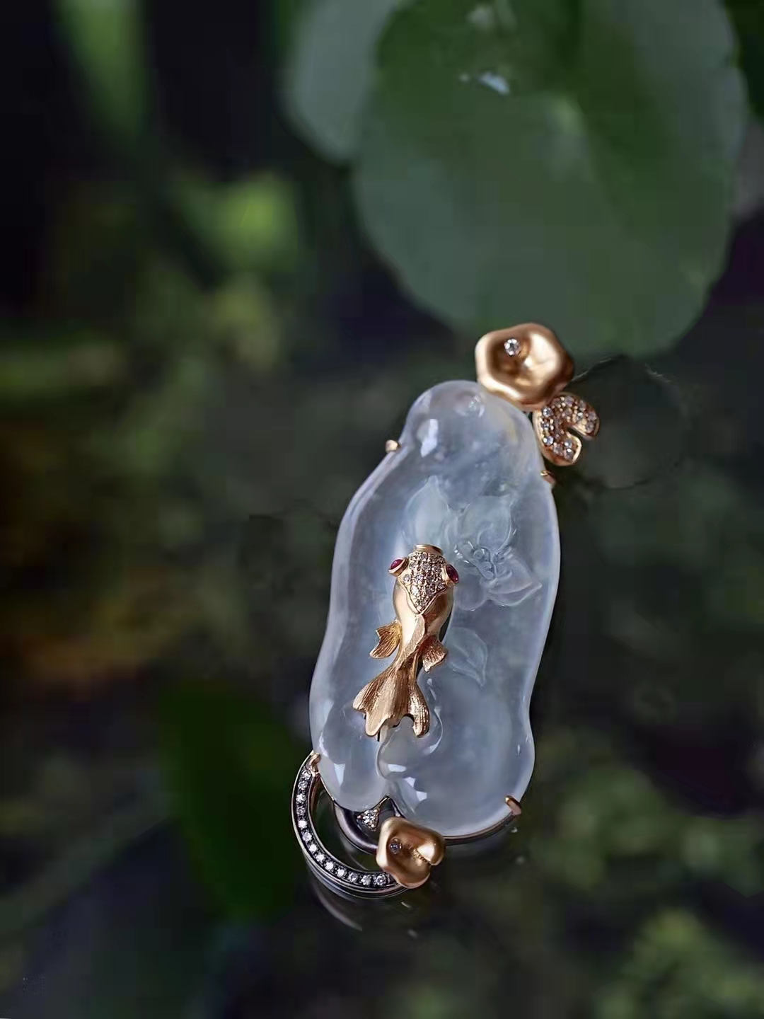 将鱼之美在首饰上完美演绎，宝诗龙仙气缭绕，国风首饰意境优美