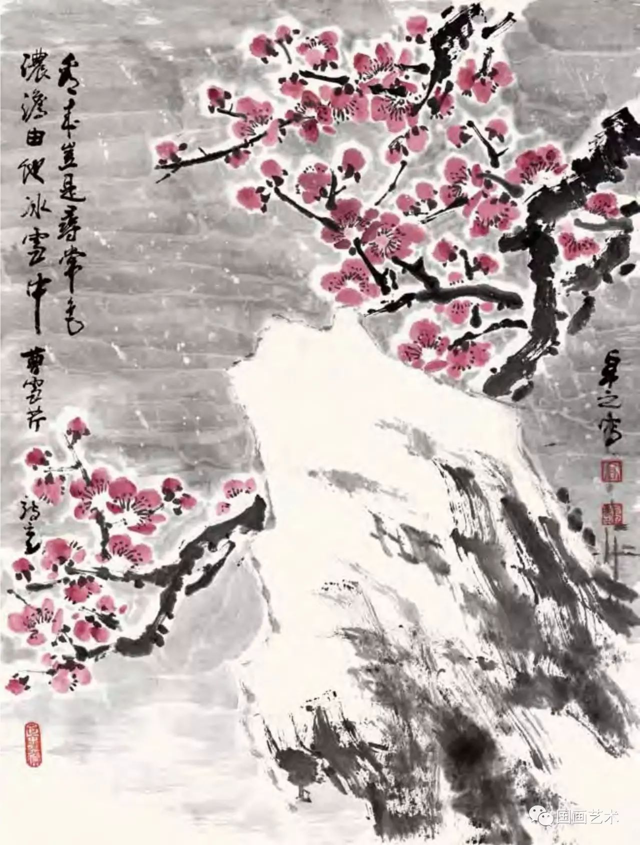 图文教程梅花,国画梅花的画法视频
