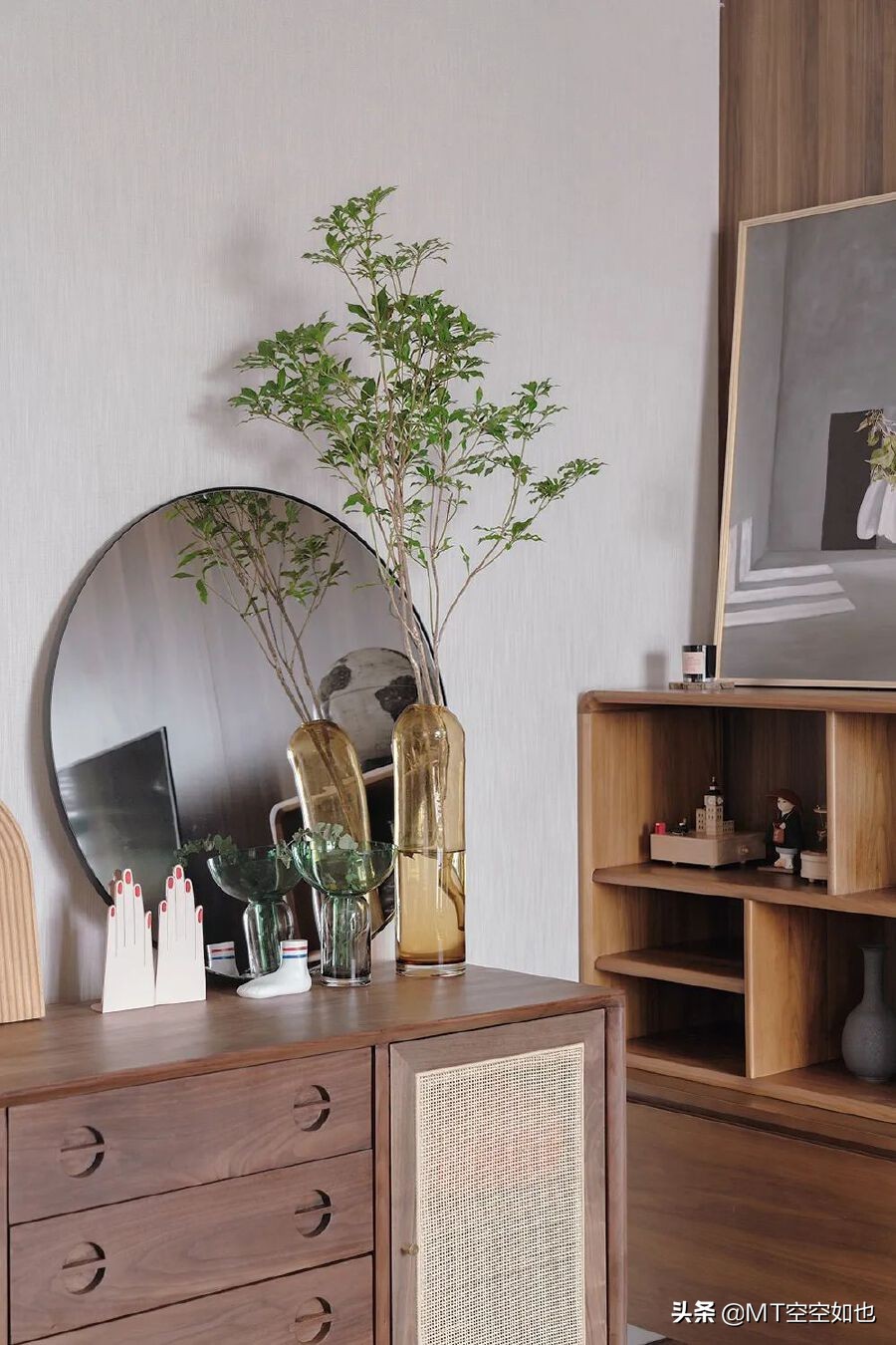 原木风空间营造的温馨气质,原木清爽灵动空间