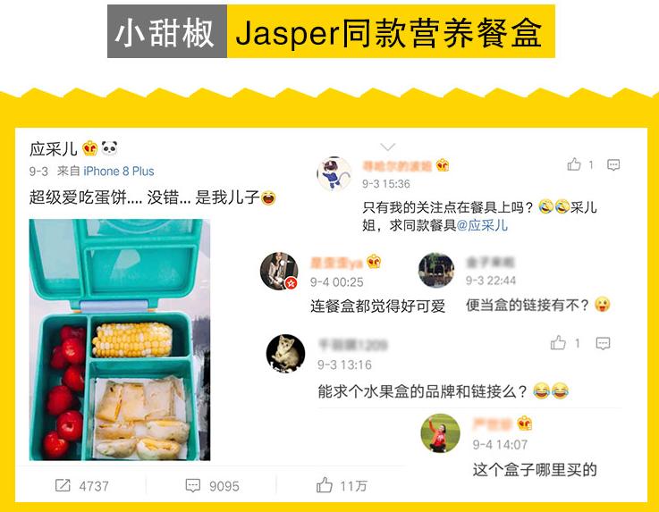 小小春同款饭盒,ins风一次性便当盒