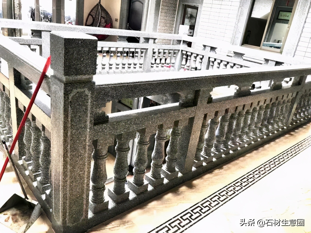 石材栏杆高档,天然石材栏杆样式