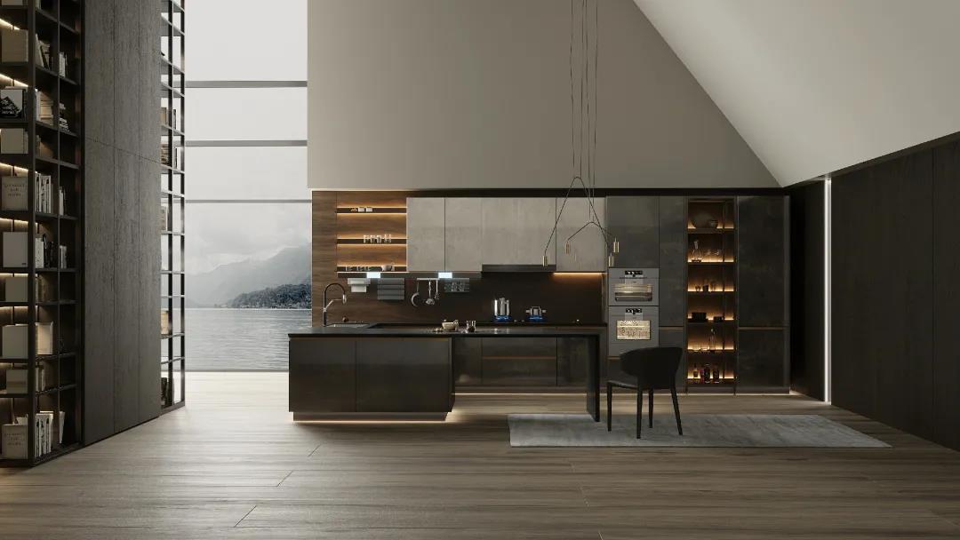 “沉浸式”餐厨体验,和博洛尼新品橱柜一起追寻生活本味