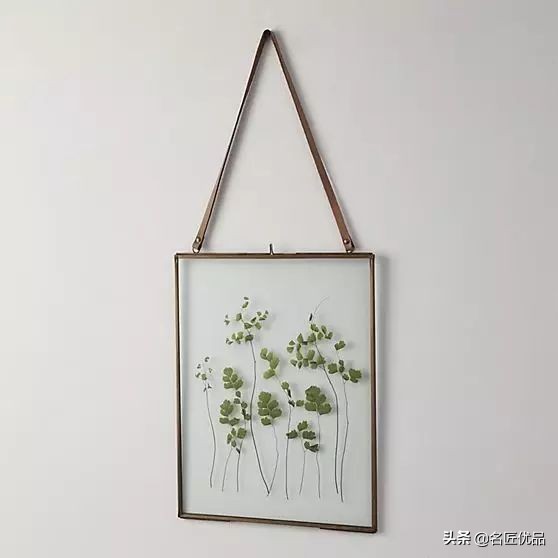 手工课堂：手把手教你做干花标本，比花钱买来的画好看十倍