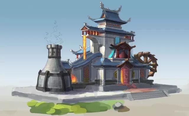 游戏场景原画设计思路,游戏场景原画设计教程