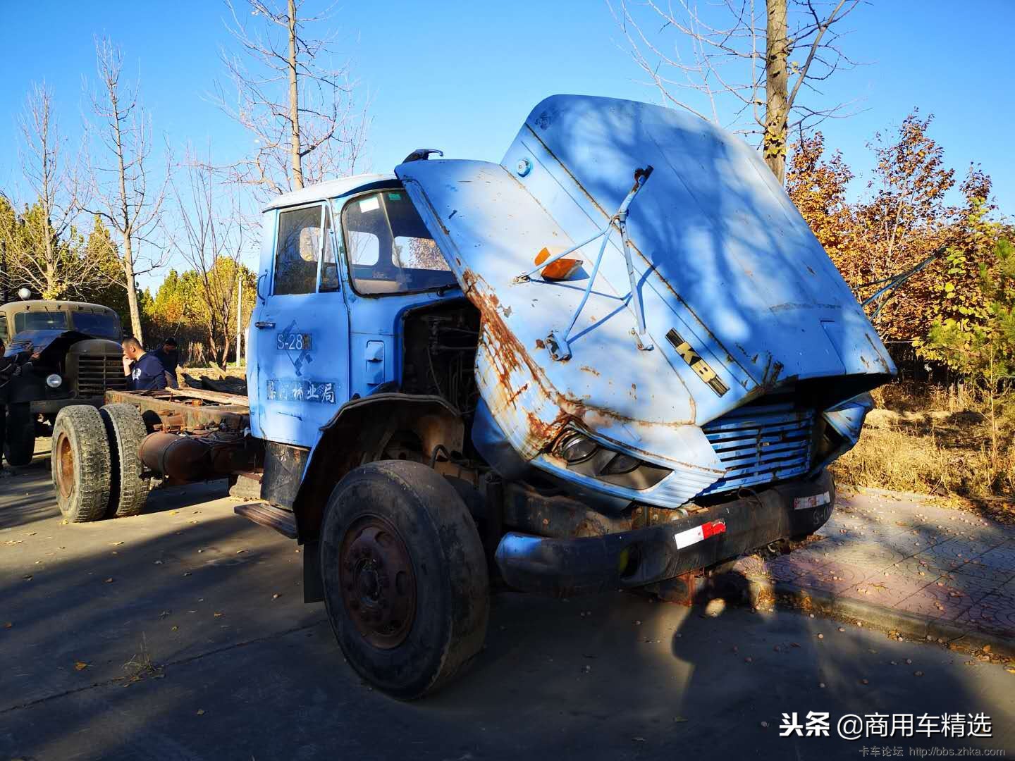 日野KB222型8吨载重汽车,一代经典日野卡车