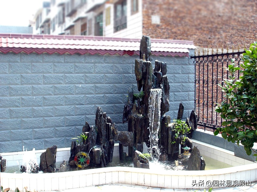 庭院假山十大经典案例,湖北庭院假山流水景观哪里做