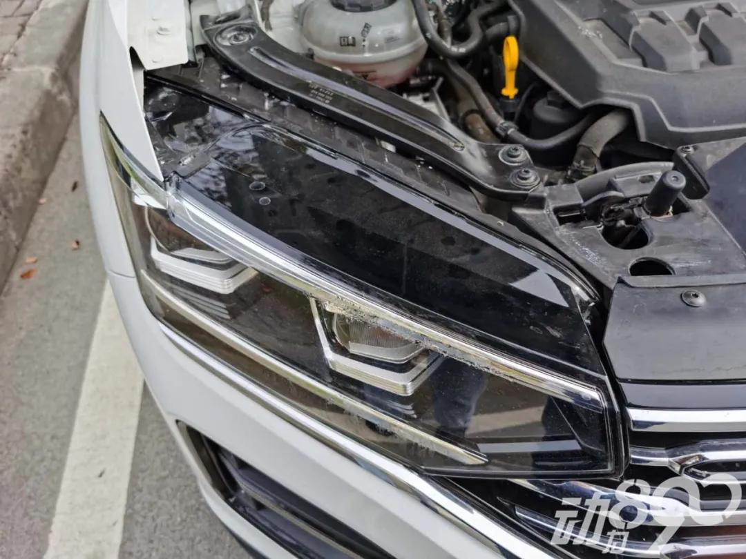 襄阳车主:大灯进水,原厂编号不翼而飞.....