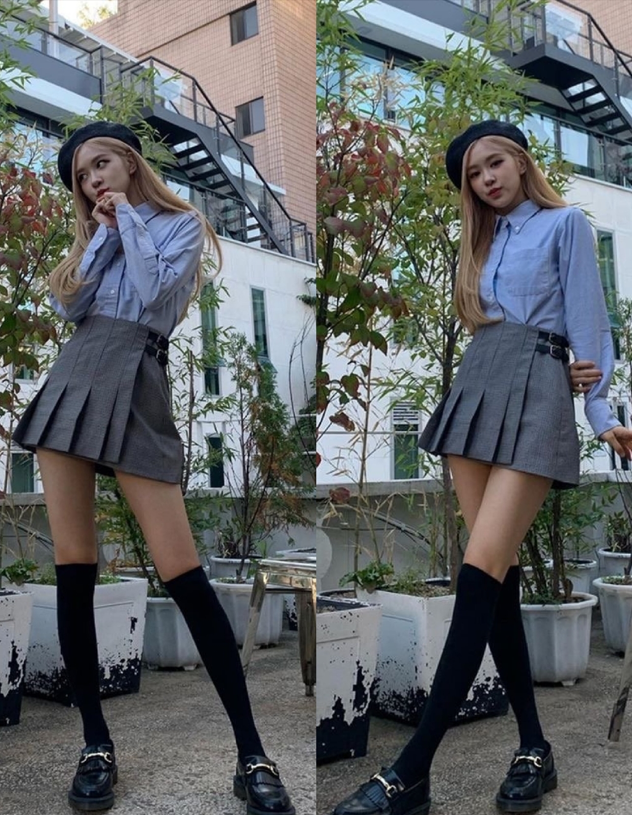 澳洲野玫瑰朴彩英*服私**穿搭，冷艳有气质，不愧是台风超棒的爱豆