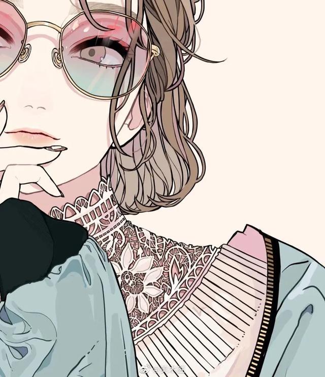 皓月星辰的少女|人物插画艺术家慧子um7mr1​​​