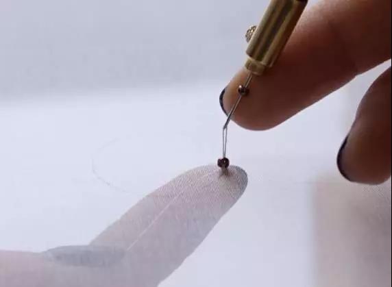 刺绣珠绣教程,法式刺绣珠绣