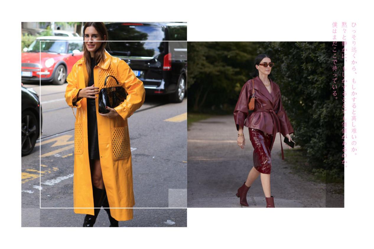 又高又瘦中长款皮衣怎么穿最好看,黑色超长款皮衣怎么搭配才显高级