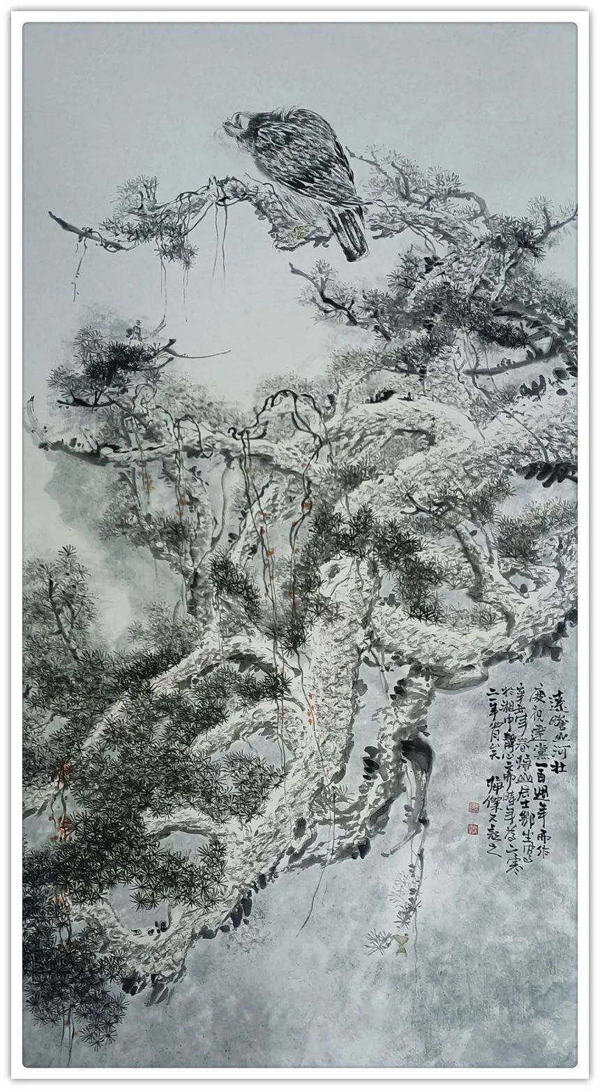 龚鄂生｜《大美中国·大美书画》新时代优秀书画家作品大联展