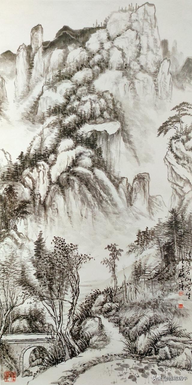 写生水墨画作品欣赏,水墨人物画写生作品欣赏