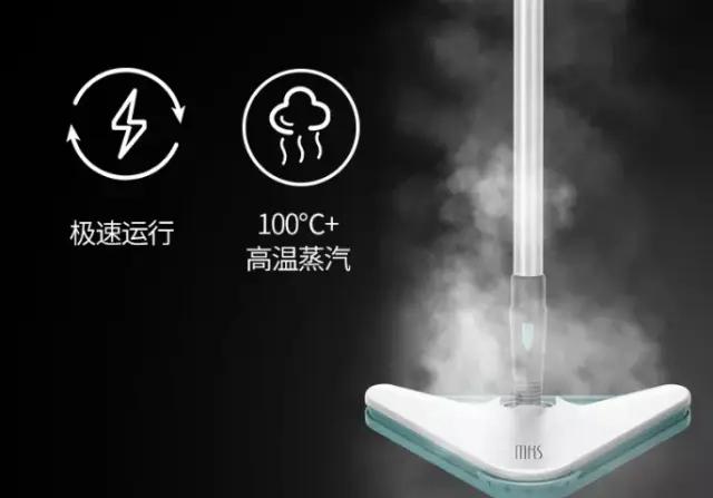 蒸汽拖把高温杀菌轻松打扫还方便,蒸汽拖把免手洗懒人拖地神器