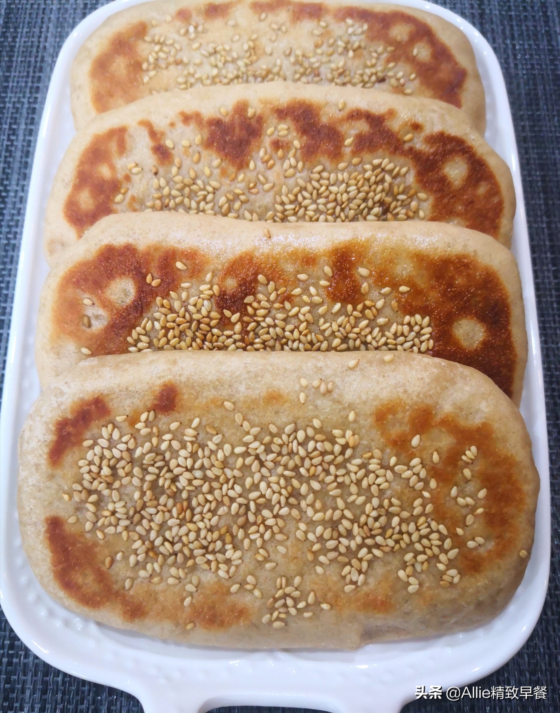 酥酥烧饼正宗做法,五香酥烧饼做法大全