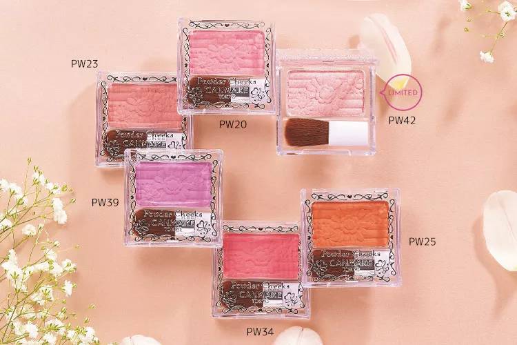 canmake腮红推荐试色,canmake腮红推荐色号粉粉嫩嫩的