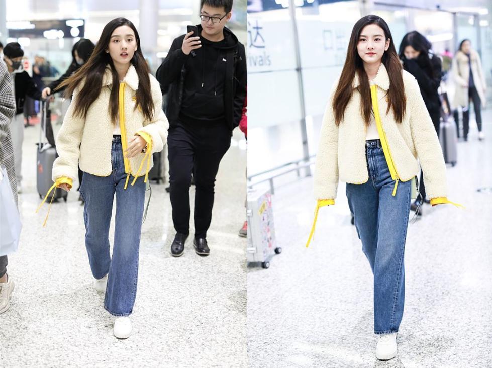 宋祖儿羊羔绒衫,宋祖儿同款卫衣外套