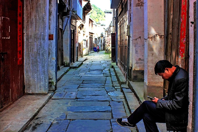 深渡老街在哪,深渡老街照片