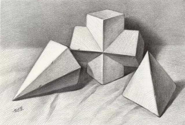 素描基础几何体圆柱体,零基础素描教程快速学会几何体