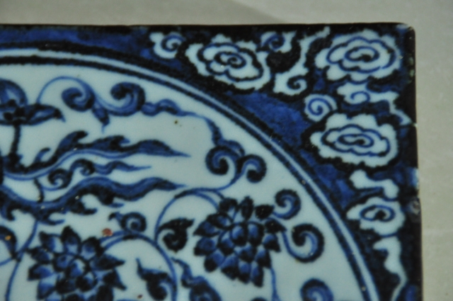 大报恩寺青花地砖,永乐大报恩寺地砖