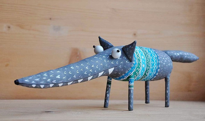 布艺小玩偶制作教程视频,格子布自制简单布艺小玩偶