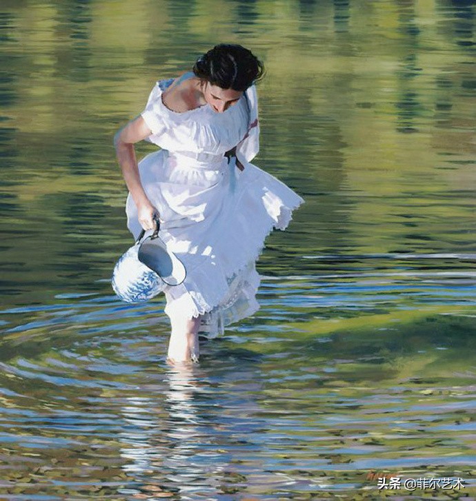 mellende油画作品欣赏,法国艺术家的超写实油画作品