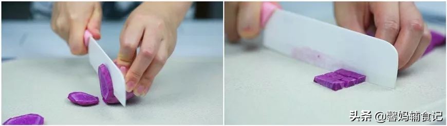 给宝宝煮紫薯面加什么好吃,宝宝辅食紫薯蛋羹